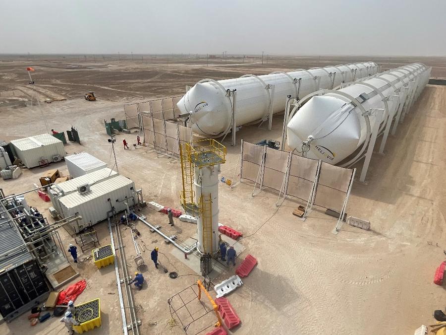 Solarthermisches Kraftwerk für Heliovis/ARA Petroleum (Oman)